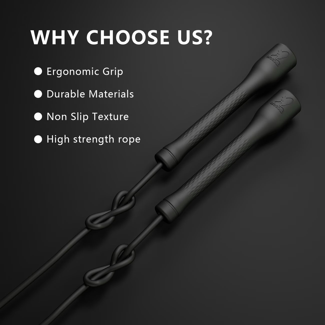 FlexForge Pro Jump Rope – Adjustable, Anti-Knot, Universal Sports Chain